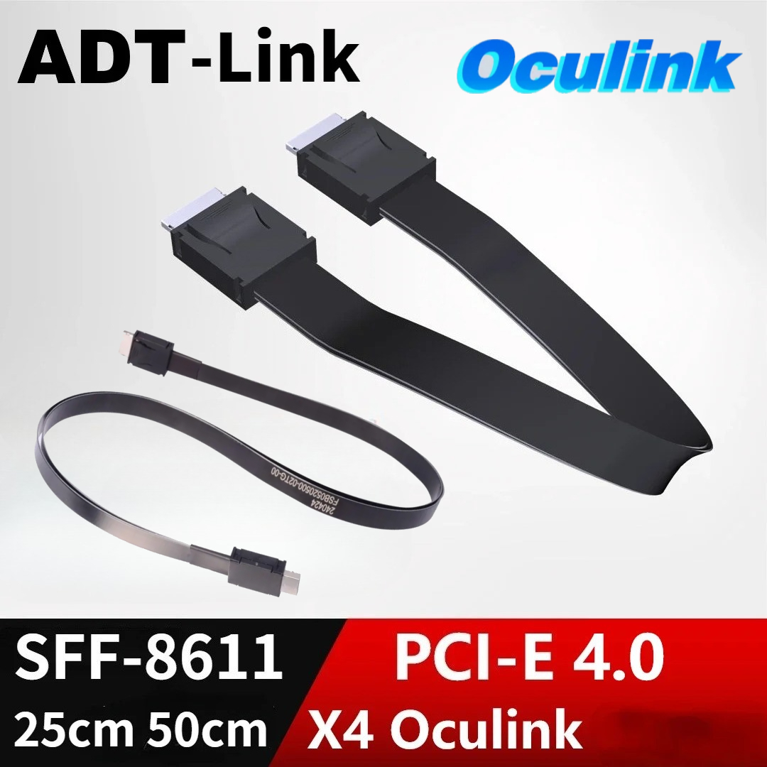 External Gpu Dock Pcie 4.0 Oculink - สายต่อขยาย 1 เมตร PCI-E 4.0 X4