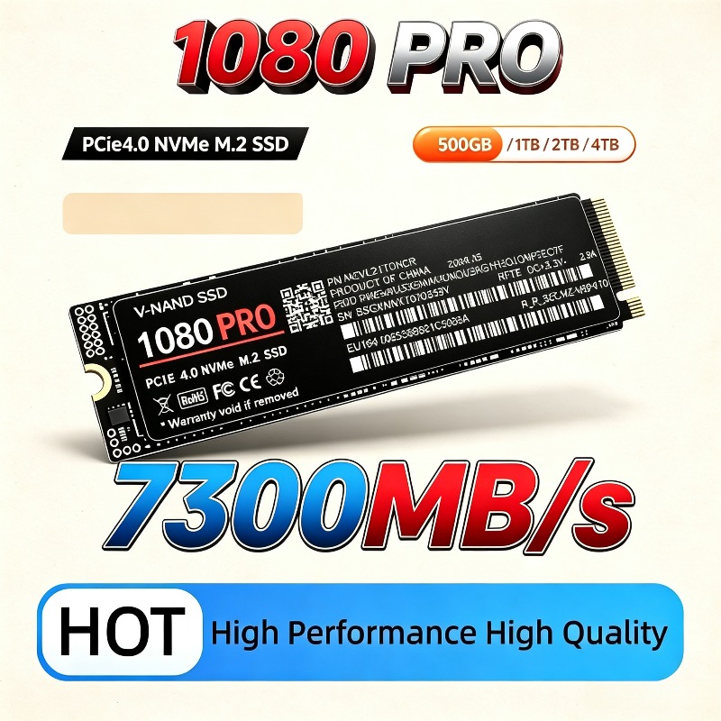M.2 Nvme 4Tb Pcie 4.0 Ssd - SSD รุ่น 1080PRO แท้ M.2 NVMe