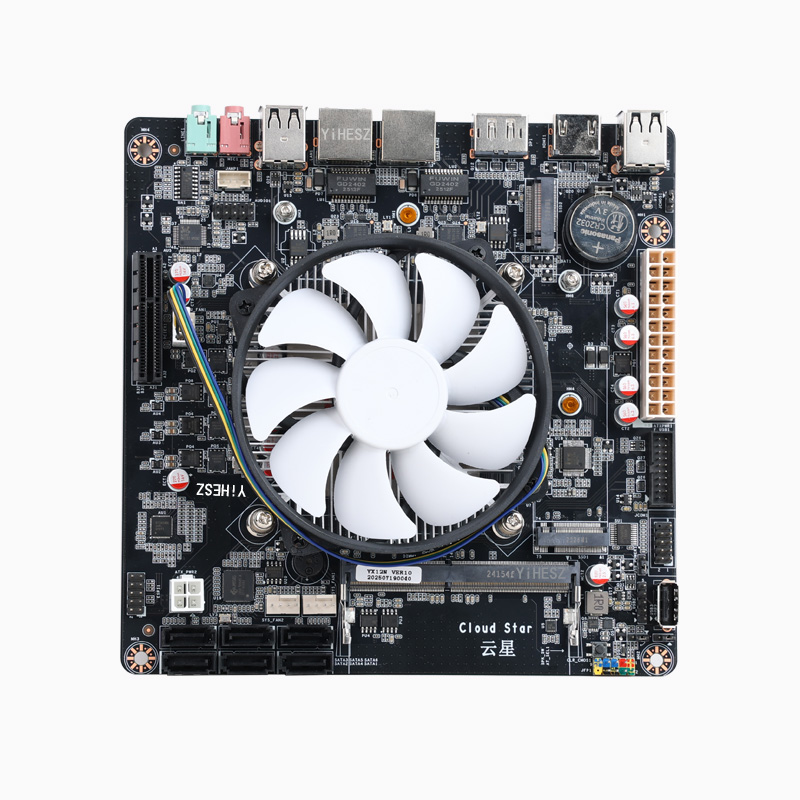 Nas Motherboard N100 6 Sata - เมนบอร์ด N100/N150 NAS DDR4 6* SATA3.0