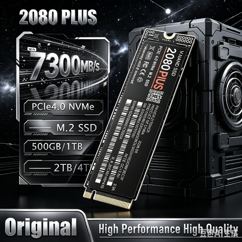 M.2 Nvme 4Tb Pcie 4.0 Ssd - ใหม่ 2080 PLUS NVMe M.2 2280