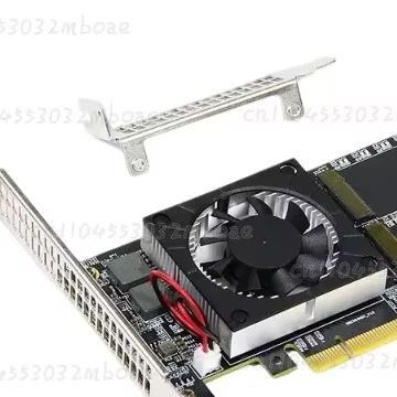 Quad M.2 Nvme Pcie Bifurcation Card - PEX8747 ชิป PCIe 3.0 X8 Quad