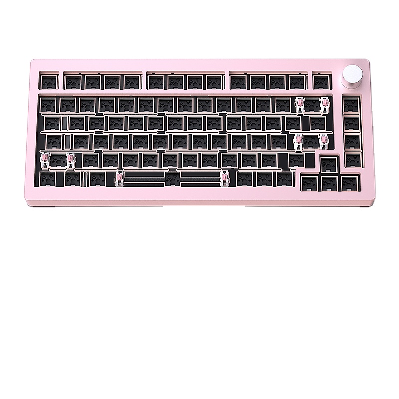 ชุดคีย์บอร์ดกลไก HJSDZHI AL75V - Mechanical Keyboard Barebone Aluminum Gasket 75 บทวิจารณ์และราคา