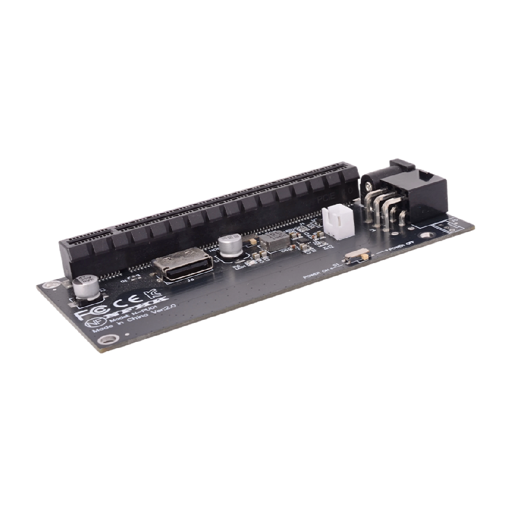 Oculink SFF-8612 ไปยัง PCIe X4 - Pcie 4.0 X16 Riser Cable 90 Degree บทวิจารณ์และราคา