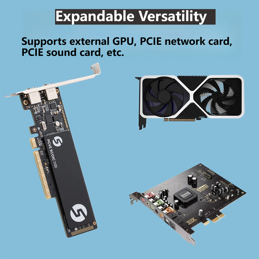 Oculink eGPU Graphics Card Doc - External Gpu Dock Pcie 4.0 Oculink บทวิจารณ์และราคา