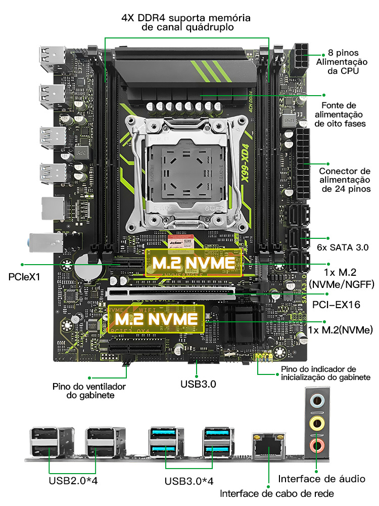 ชุดอัพเกรดเกมเมอร์ JIESHUO X99 - X99 Dual Cpu Motherboard Combo บทวิจารณ์และราคา