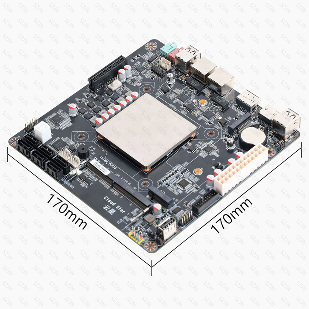 เมนบอร์ด Mini ITX รุ่น N100 N1 - Nas Motherboard N100 6 Sata บทวิจารณ์และราคา