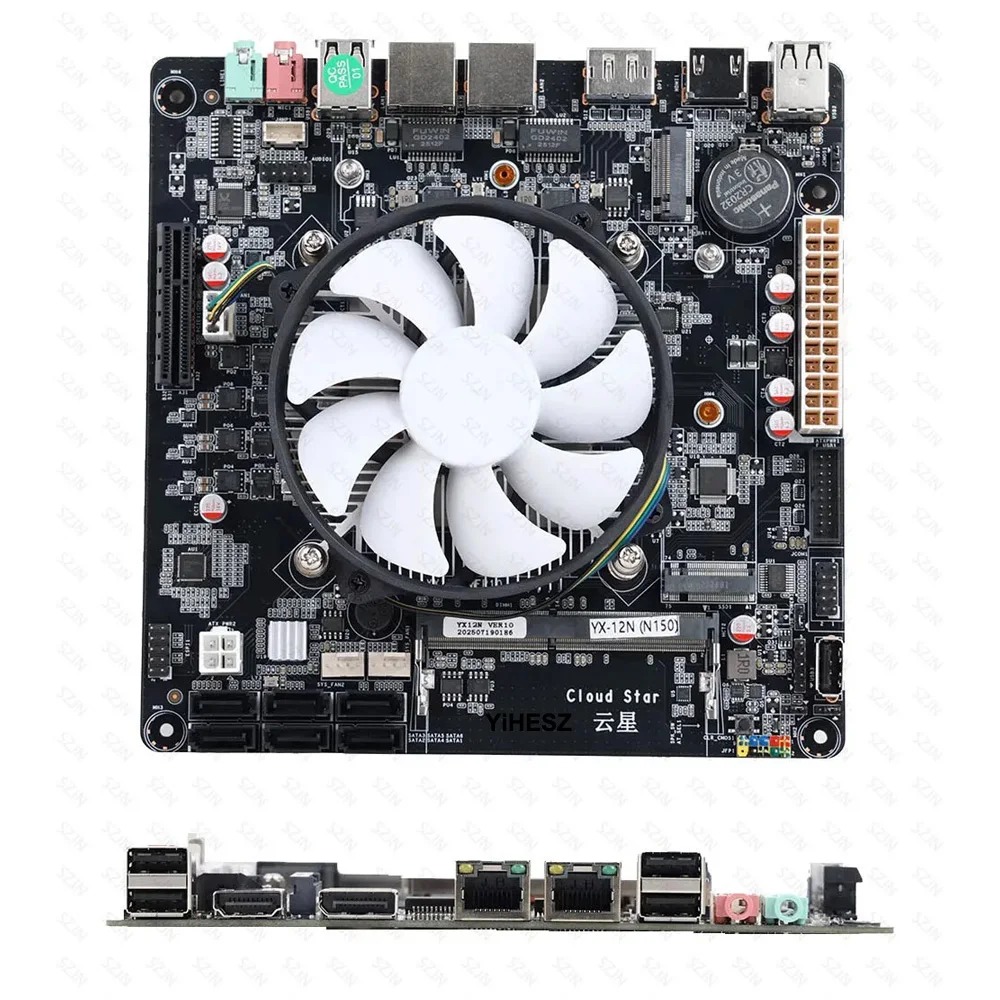 เมนบอร์ด NAS 6 ช่องเสียบ N100/ - Nas Motherboard N100 6 Sata บทวิจารณ์และราคา