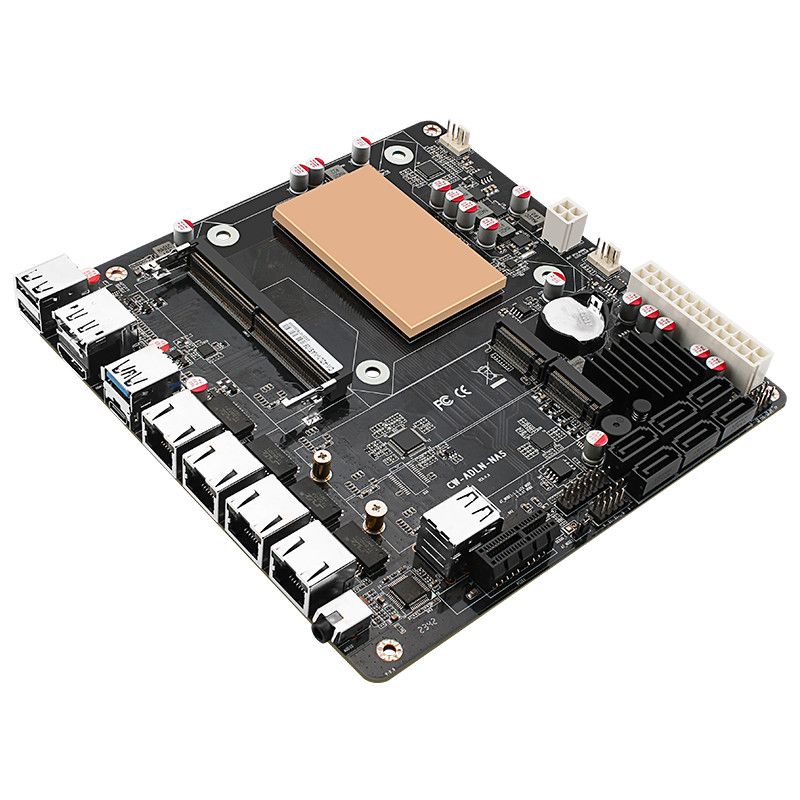 เมนบอร์ด NAS กำลังไฟต่ำ N100/N - Nas Motherboard N100 6 Sata บทวิจารณ์และราคา