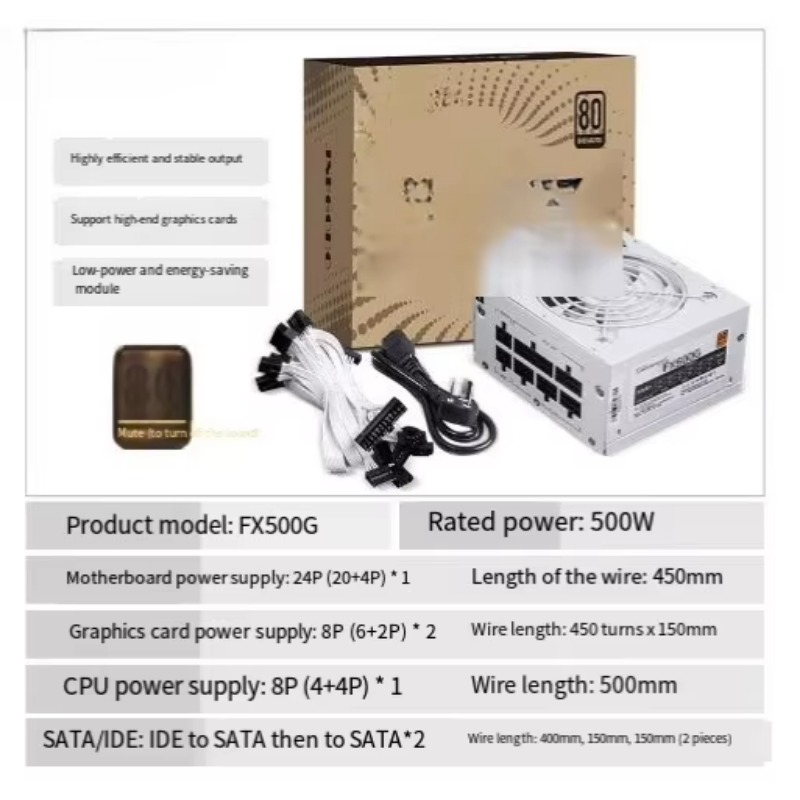 มีสินค้าในสต็อก พาวเวอร์ซัพพลา - Sfx Power Supply 850W Gold บทวิจารณ์และราคา