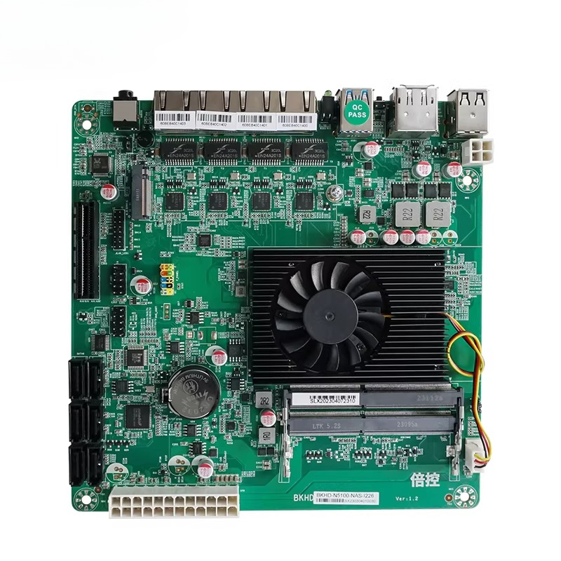 เมนบอร์ด N5105 Quad-Core N100  - Nas Motherboard N100 6 Sata บทวิจารณ์และราคา
