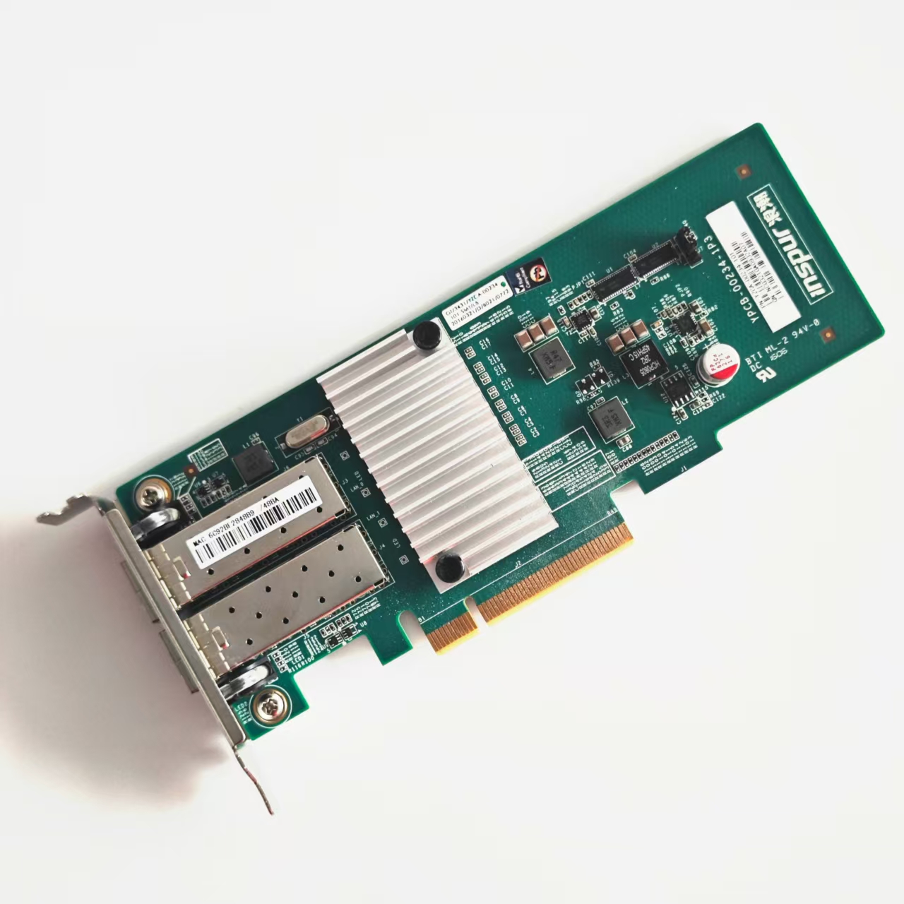 การ์ดเครือข่าย 10Gb SFP+ PCI-E - 10Gb Sfp+ Pcie Network Card Dual Port บทวิจารณ์และราคา