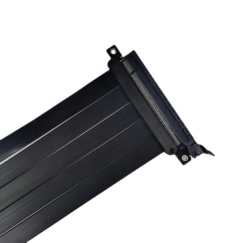 สายกราฟิกใหม่ล่าสุดมีความยืดหย - Pcie 4.0 X16 Riser Cable 90 Degree บทวิจารณ์และราคา
