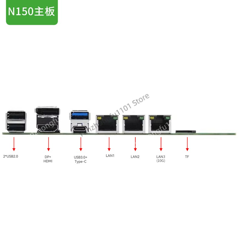 เมนบอร์ด N150 NAS Host SATA รุ - Nas Motherboard N100 6 Sata บทวิจารณ์และราคา