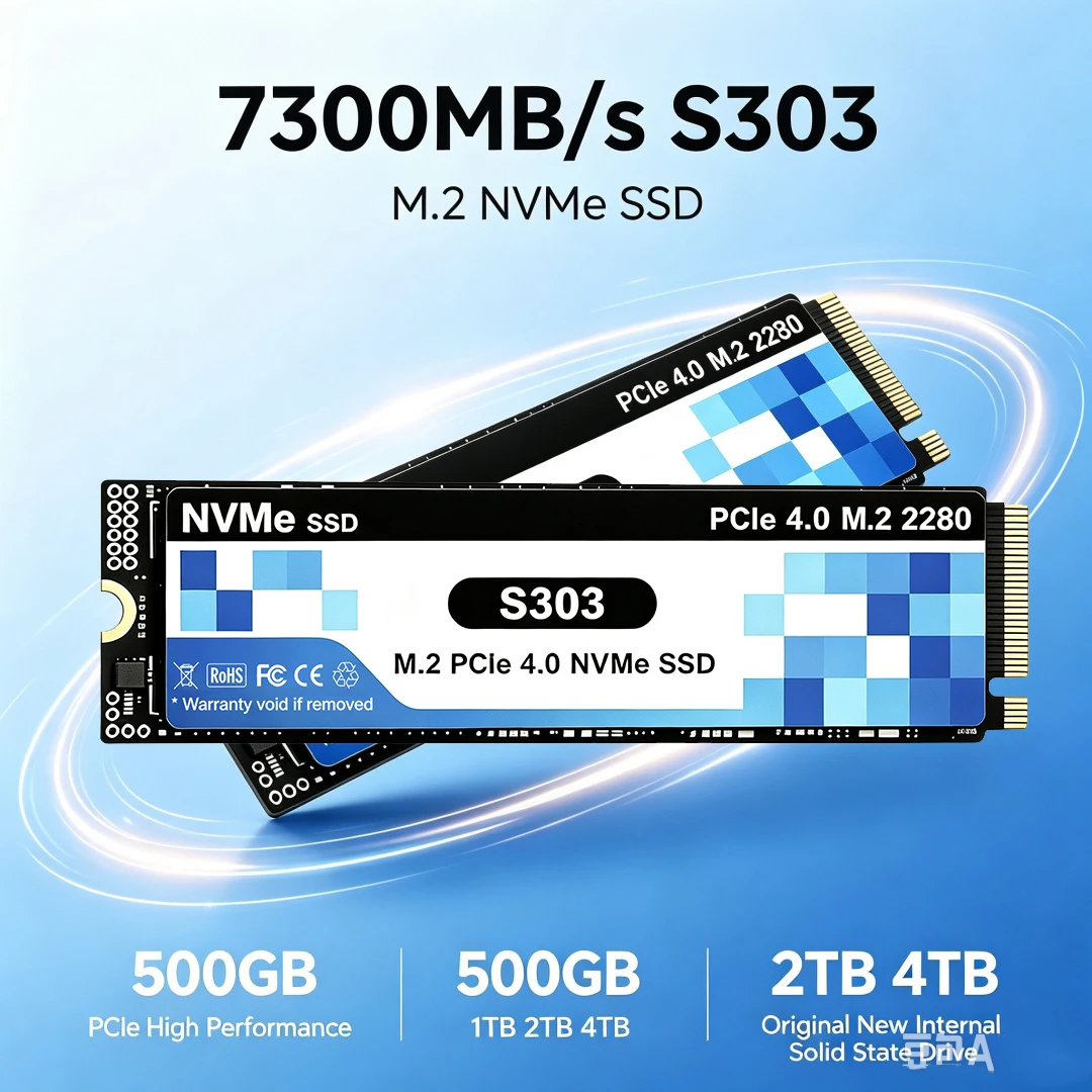 2026 รุ่นใหม่ S303 M.2 SSD M.2 - M.2 Nvme 4Tb Pcie 4.0 Ssd บทวิจารณ์และราคา