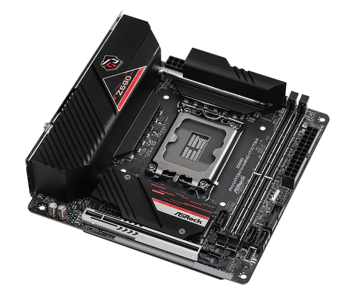 เมนบอร์ด Z690 Mini-ITX ASROCK  - Lga 1700 Ddr5 Itx Motherboard บทวิจารณ์และราคา