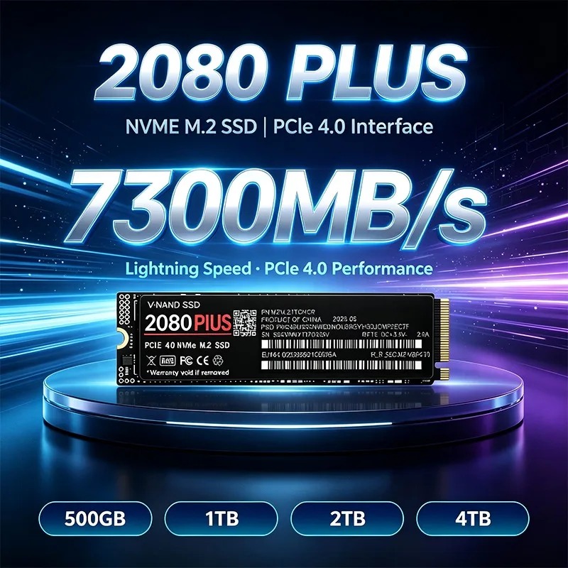 ใหม่ 2080 PLUS NVMe M.2 2280 S - M.2 Nvme 4Tb Pcie 4.0 Ssd บทวิจารณ์และราคา