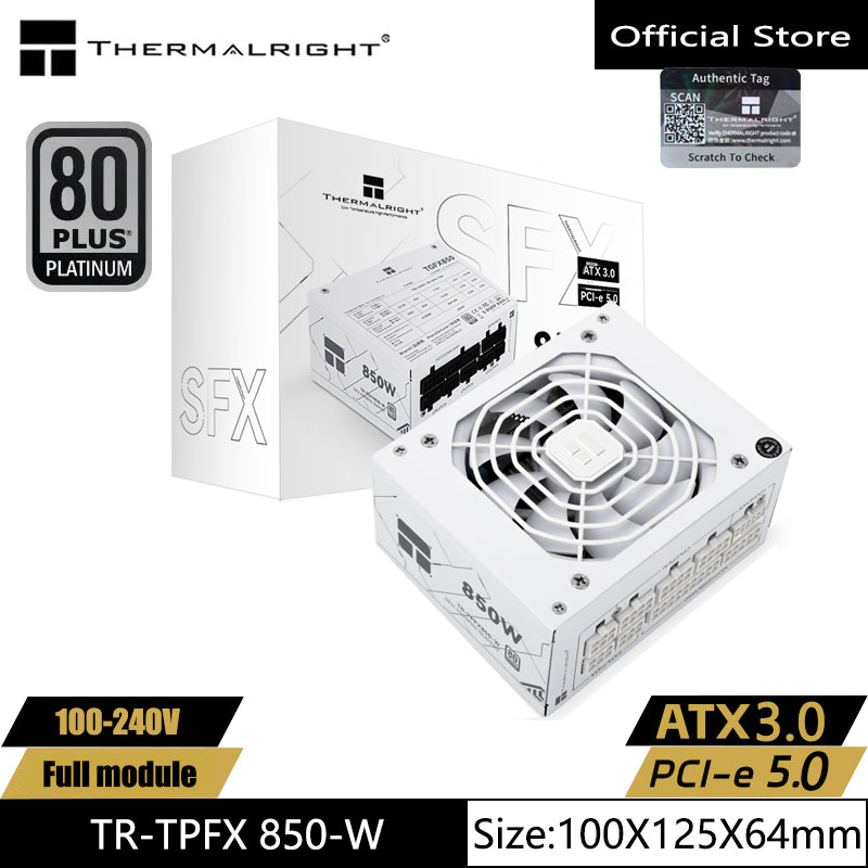 Thermalright TR-TPFX850-W แหล่ - Sfx Power Supply 850W Gold บทวิจารณ์และราคา