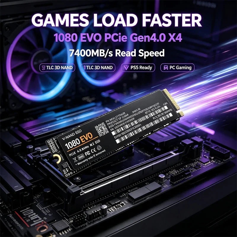 1080 EVO M.2 2280 NVMe PCIe 4. - M.2 Nvme 4Tb Pcie 4.0 Ssd บทวิจารณ์และราคา