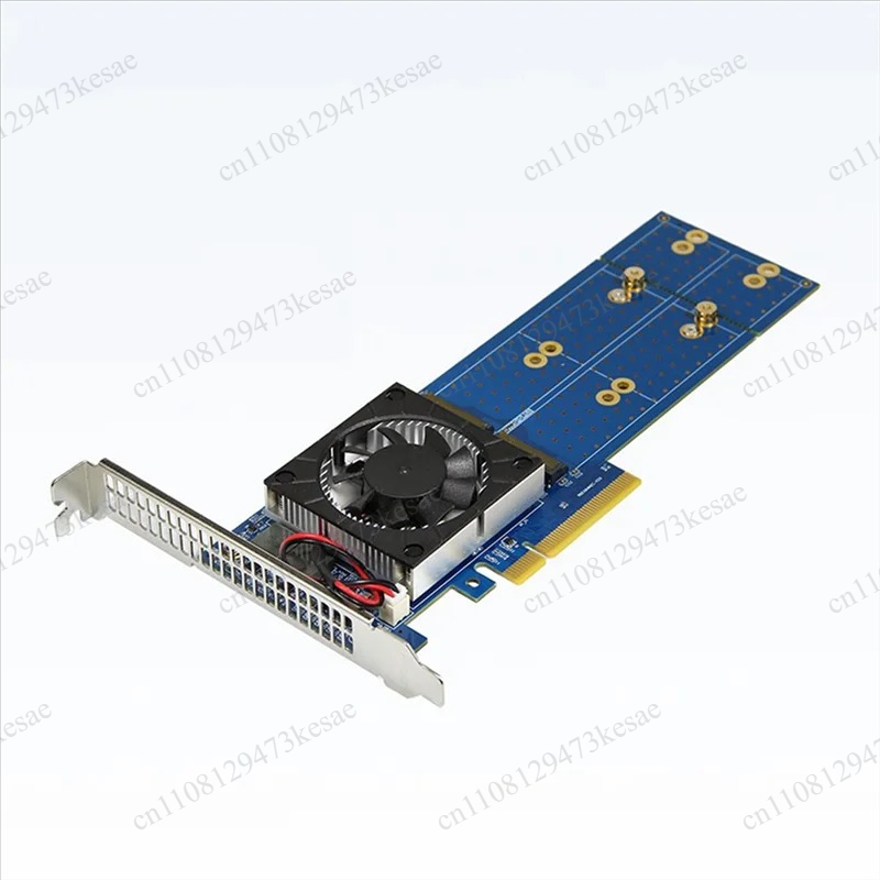 การ์ดขยาย PCIe 4.0 NVMe M.2 ชิ - Quad M.2 Nvme Pcie Bifurcation Card บทวิจารณ์และราคา