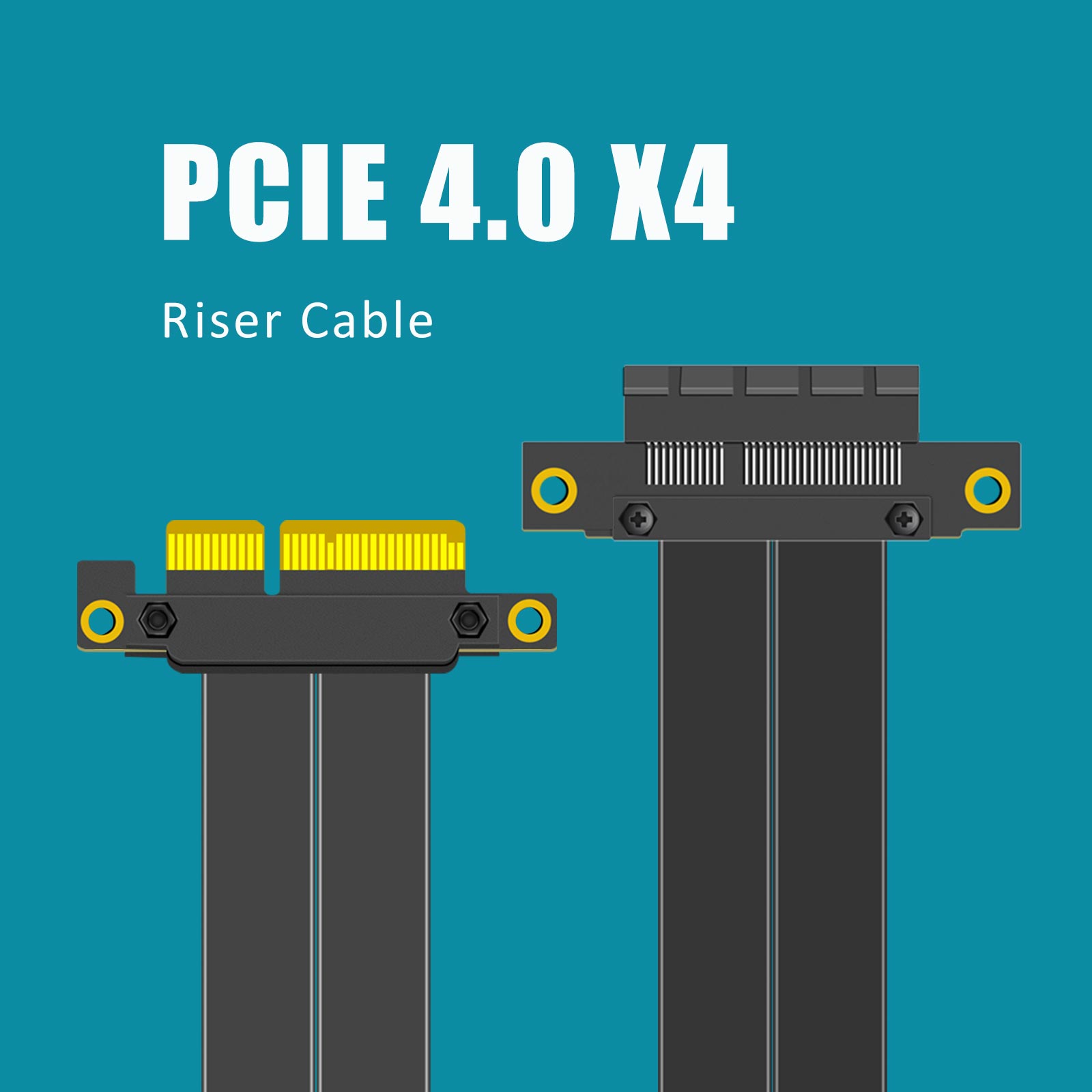 สายเคเบิล PCIe 4.0 X4 Riser, ม - Pcie 4.0 X16 Riser Cable 90 Degree บทวิจารณ์และราคา