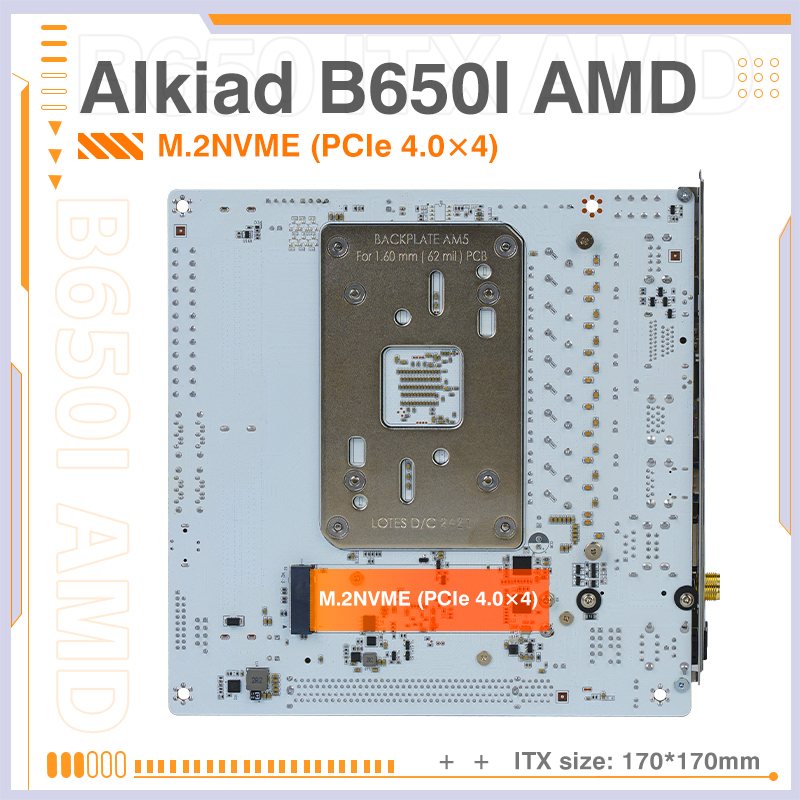 เมนบอร์ด ERYING AM5 รองรับโปรเ - B650 Itx Motherboard Wifi บทวิจารณ์และราคา