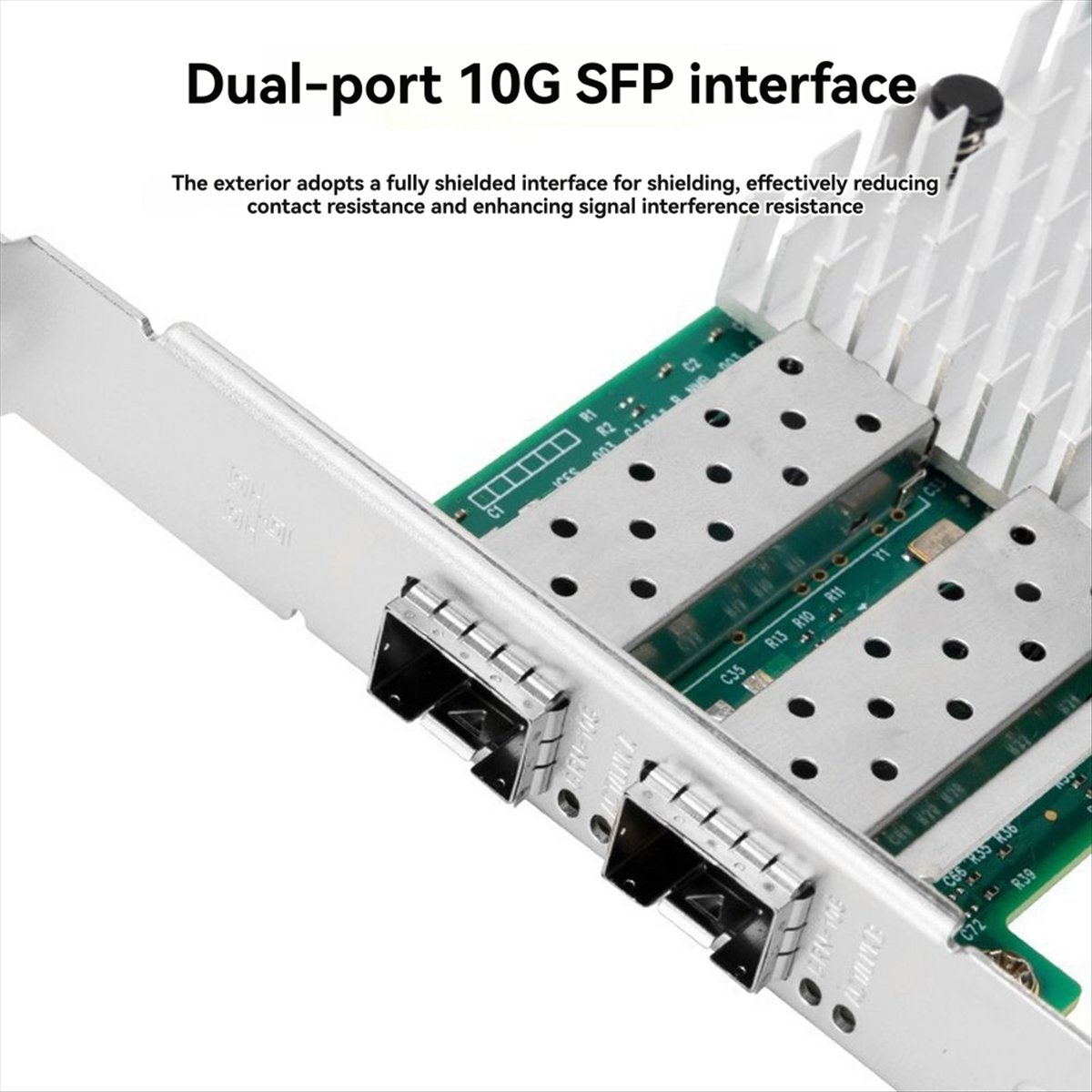 การ์ดเครือข่าย Stable- X520-DA - 10Gb Sfp+ Pcie Network Card Dual Port บทวิจารณ์และราคา