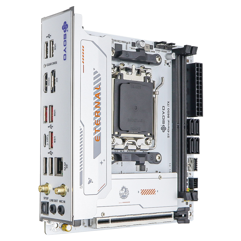 เมนบอร์ด SOYO B650ITX AMD Mini - B650 Itx Motherboard Wifi บทวิจารณ์และราคา