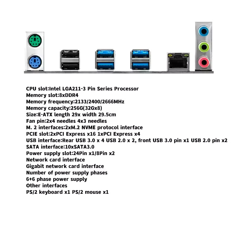 เมนบอร์ด X99 แบบ Dual รองรับซี - X99 Dual Cpu Motherboard Combo บทวิจารณ์และราคา