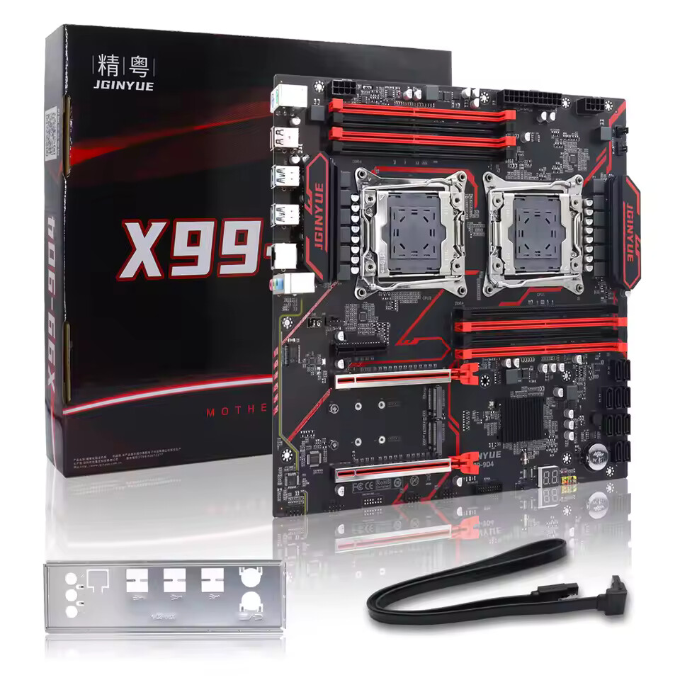 เมนบอร์ด X99 แบบ Dual รองรับซี - X99 Dual Cpu Motherboard Combo บทวิจารณ์และราคา