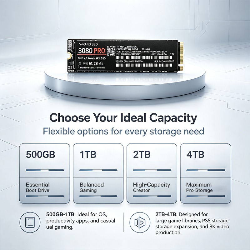 SSD M.2 NVMe สำหรับเล่นเกม รุ่ - M.2 Nvme 4Tb Pcie 4.0 Ssd บทวิจารณ์และราคา